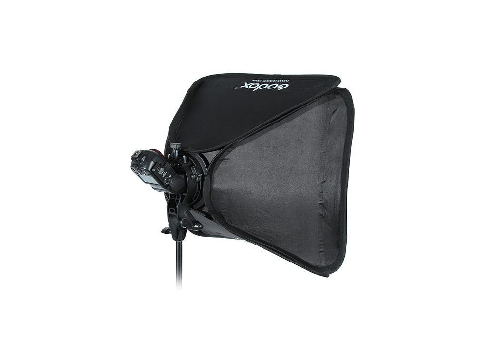 Godox S-bracket Bowens + Softbox 60x60cm + Grid