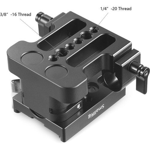 SmallRig 2145 Universal 15mm Rail Support System Baseplate