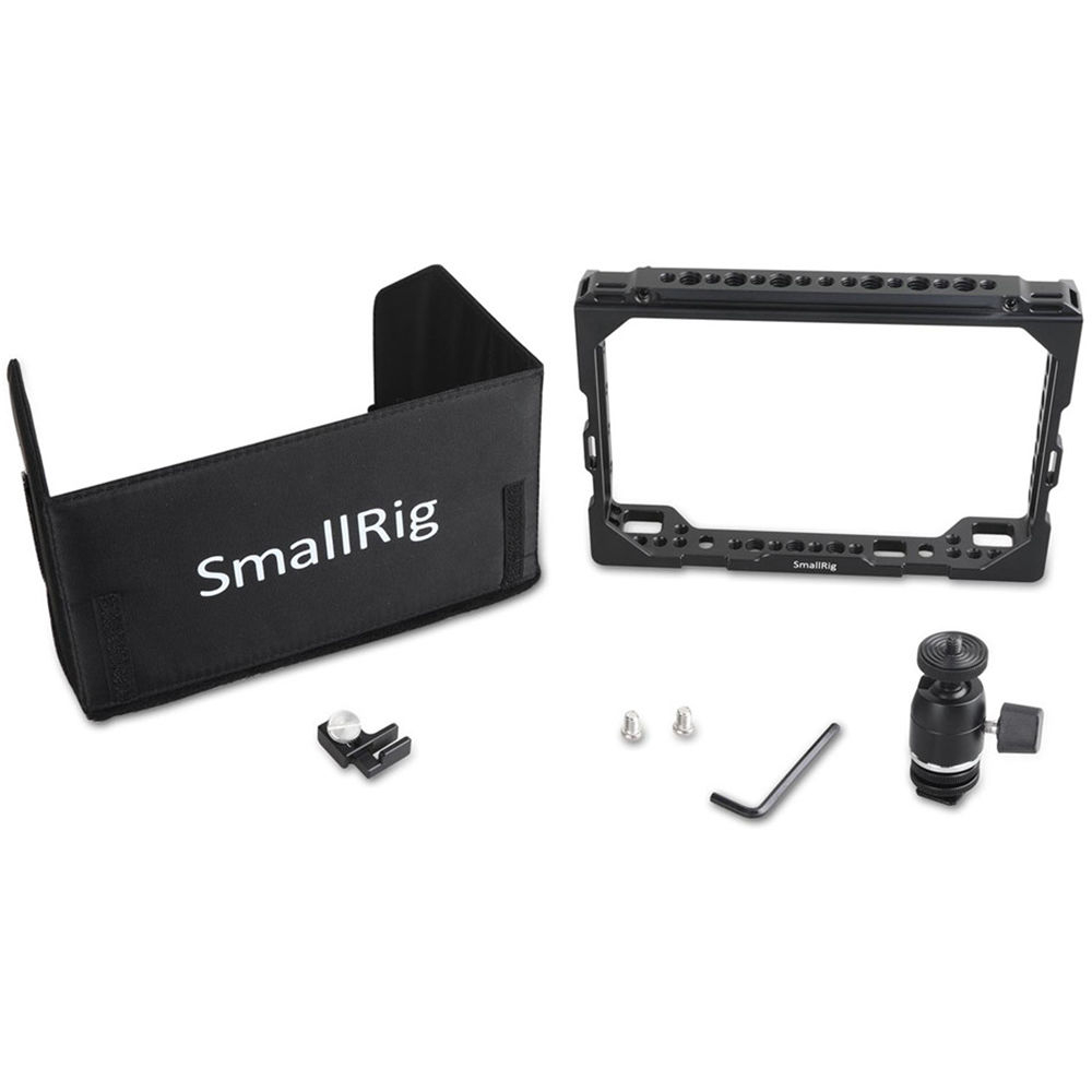 SmallRig 1988 7 Monitor Cage w/ Sunhood for BM Video Assist