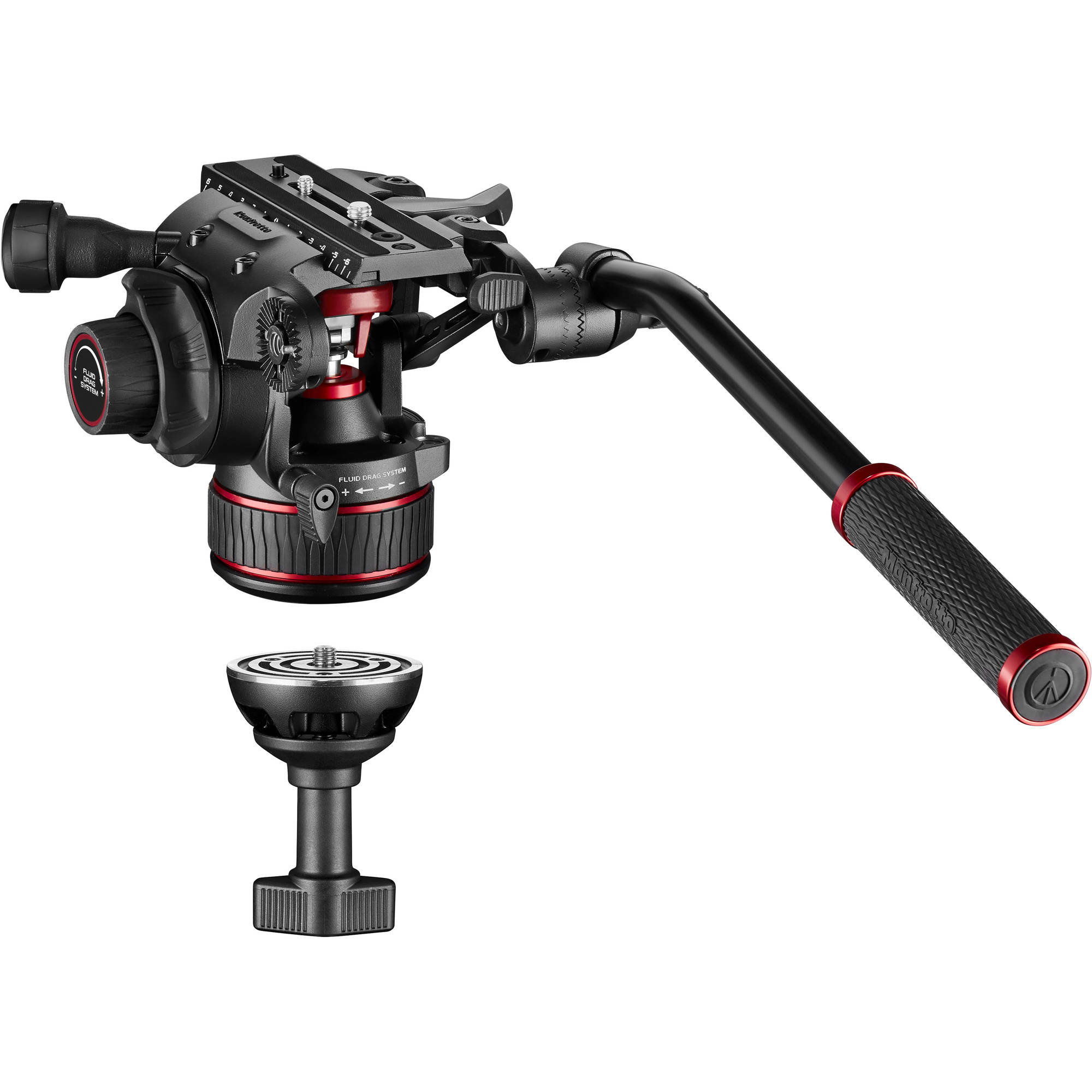 Manfrotto Nitrotech 608 & Alu Twin MS