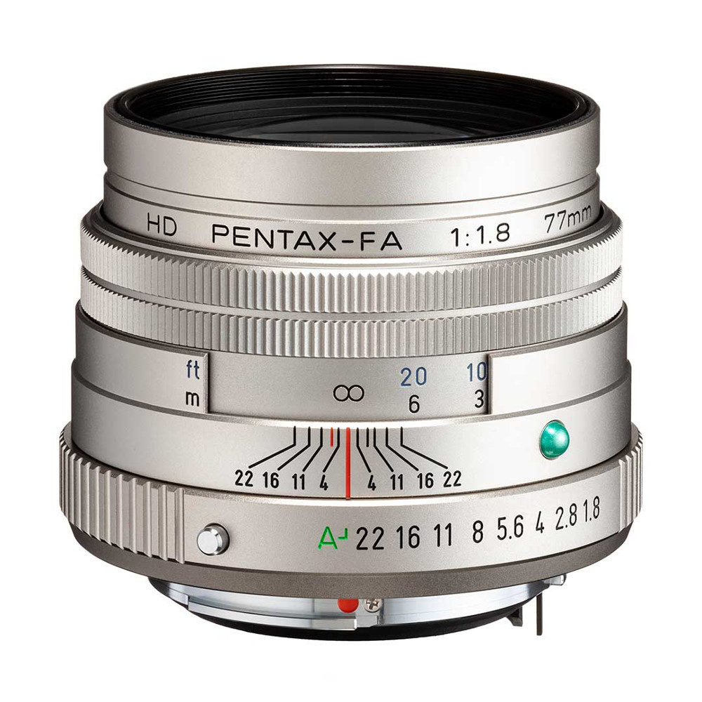 Pentax HD FA 77mm f/1.8 Limited Zilver