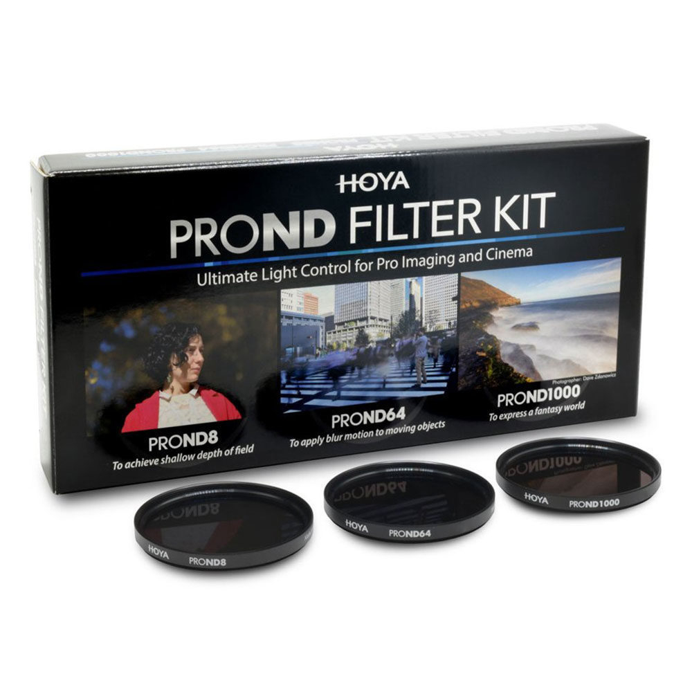 Hoya PRO ND Filter Kit 8/64/1000 55mm