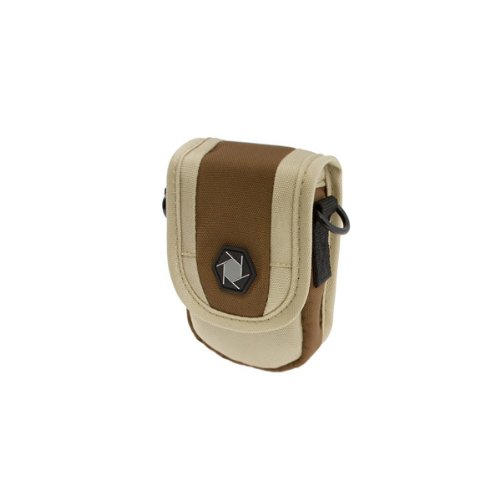 Delamax 440601 tas voor compactcamera&apos;s - small - bruin/beige