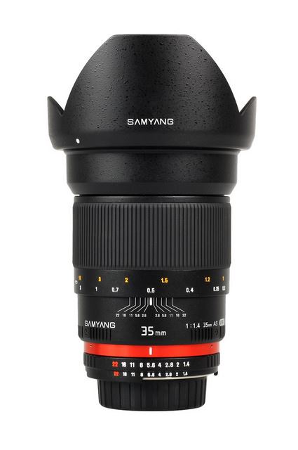 Samyang 35mm f/1.4 AS UMC Canon