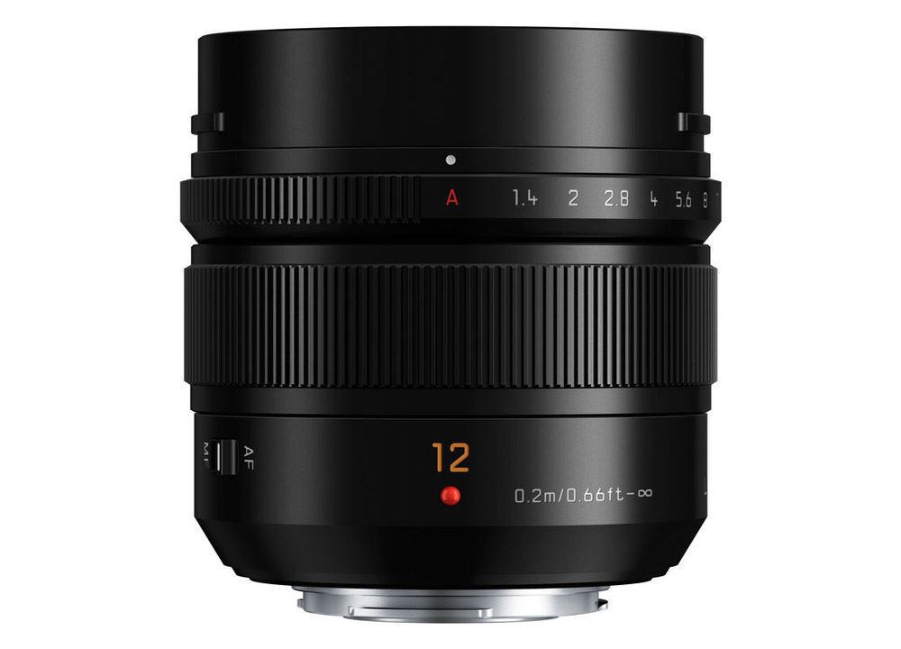 Panasonic Leica DG Summilux 12mm f/1.4 ASPH - Zwart