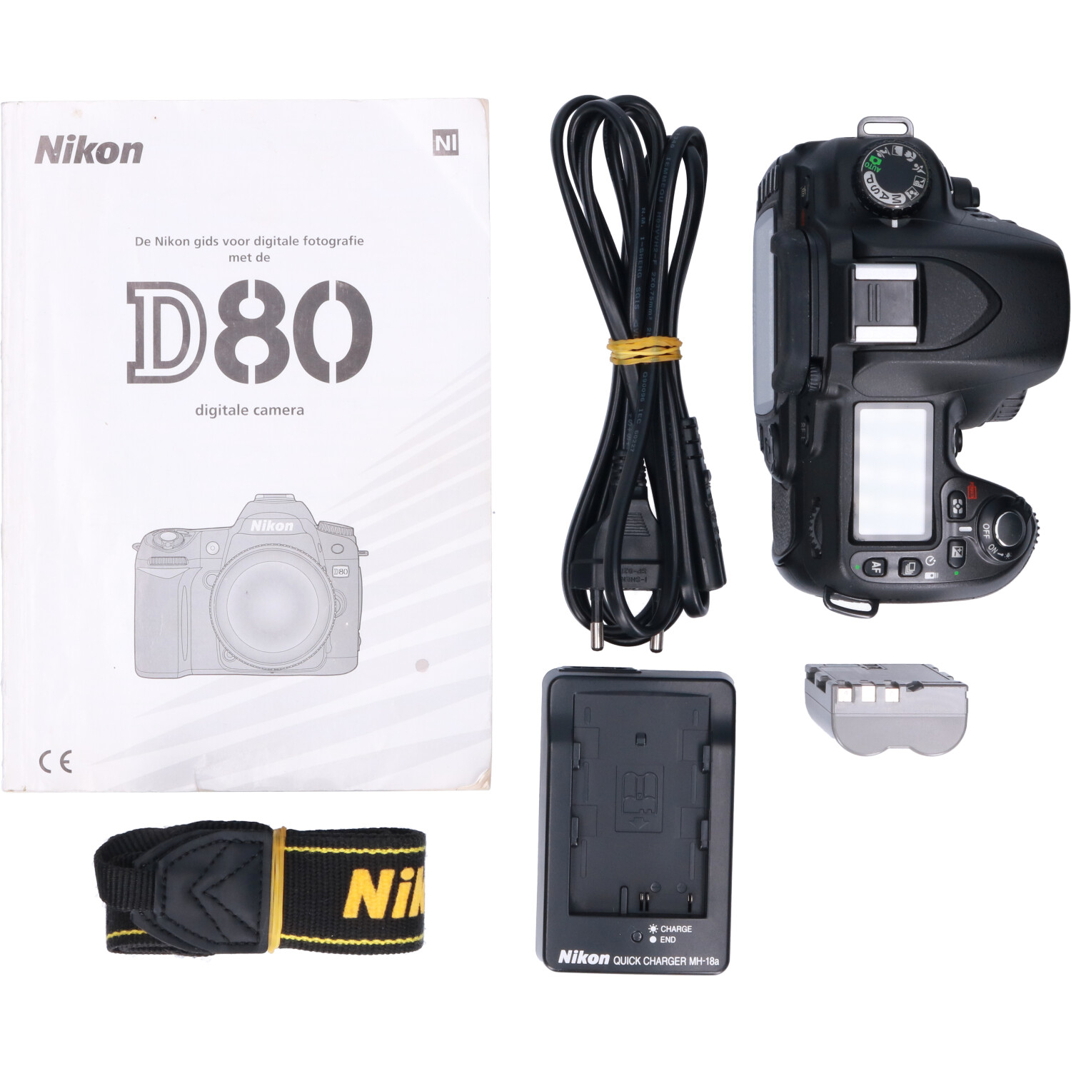 Tweedehands Nikon D80 Body CM9564