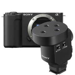 Sony ZV-E10 II + ECM-M1 microfoon