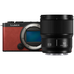 Panasonic Lumix S9 Rood + 50mm f/1.8