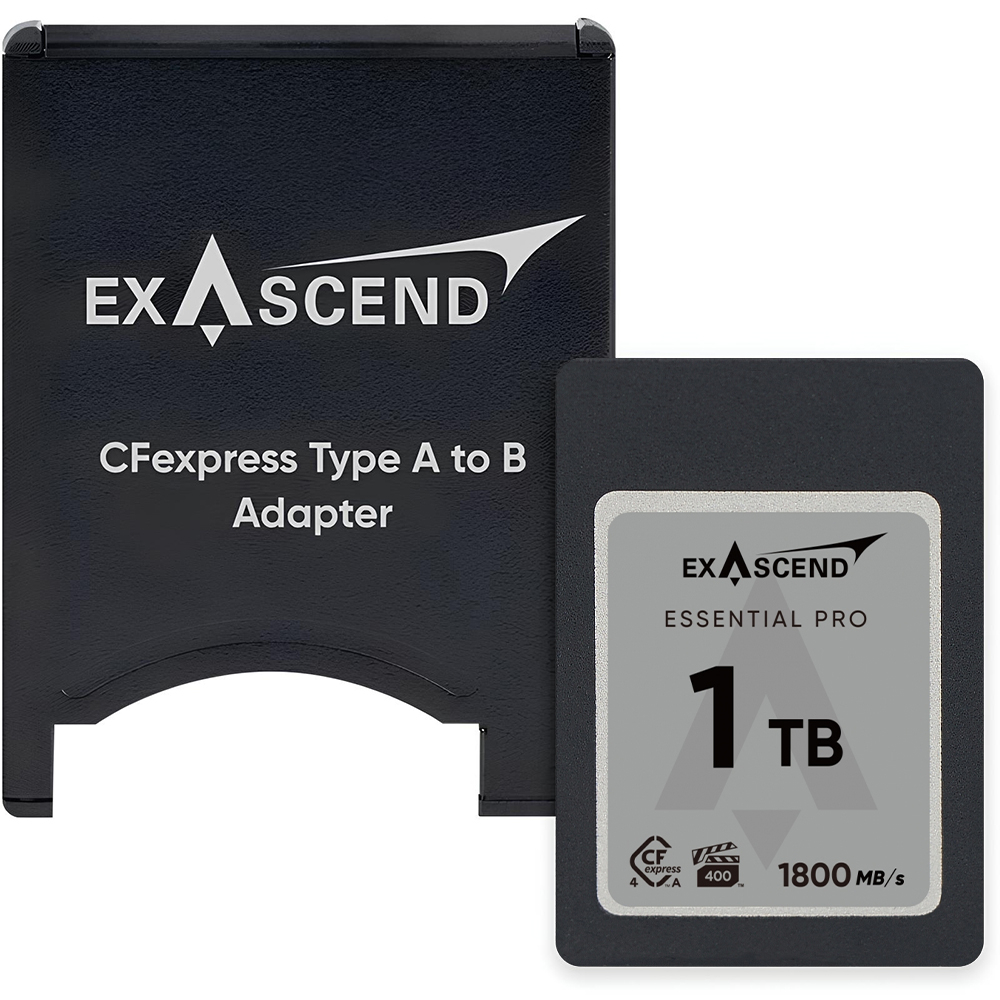 Exascend CFexpress 4.0 Type-A (Essential Pro) 1TB + Cfe adapter