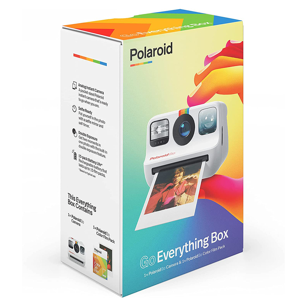 Polaroid Go Everything Box White | Instant camera inclusief 16 films