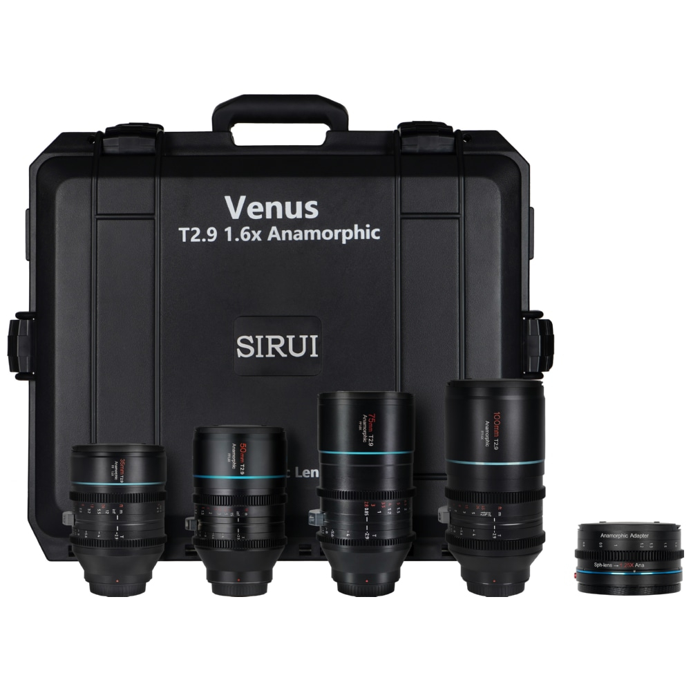 Sirui 4 Lens Kit Canon RF (35+50+75+100mm + Adapter)
