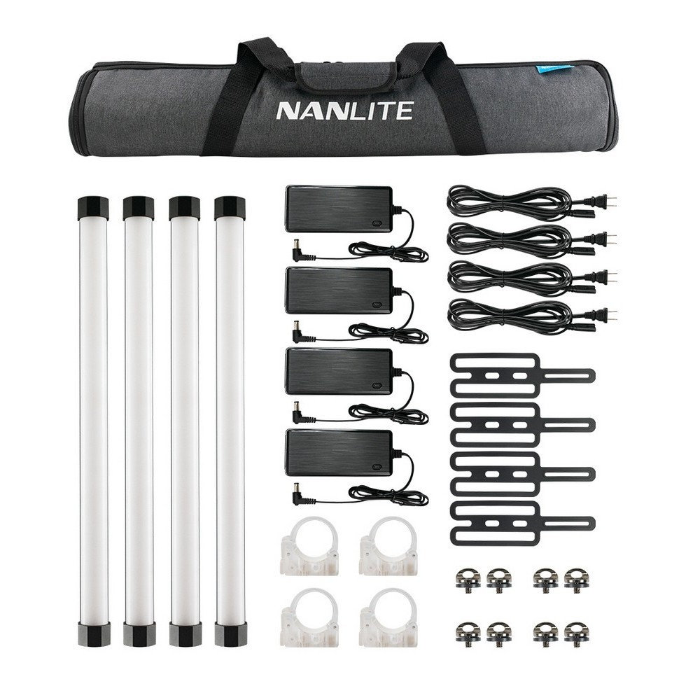 Nanlite Pavotube II 15X quad kit (w/ battery)
