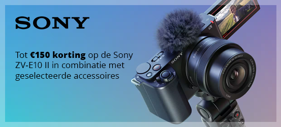 Sony ZV-E10 II Bundelpromotie