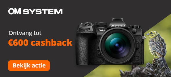 OM-SYSTEM lente cashback