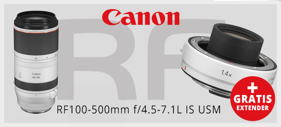 Gratis Canon RF 1.4x Extender